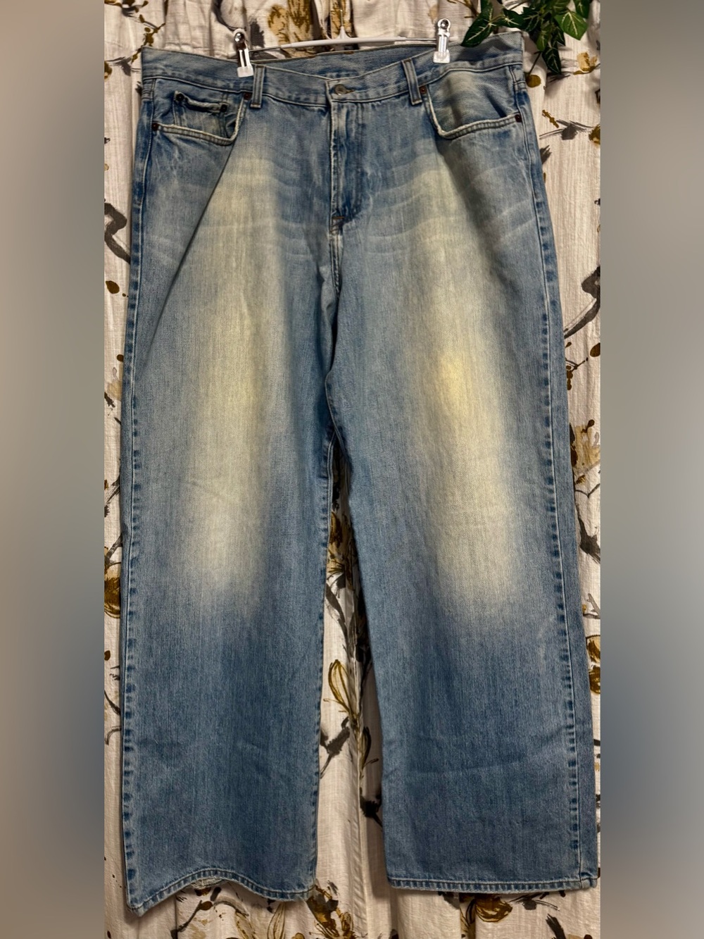 Lucky Brand Light Blue Wide-Leg Jeans